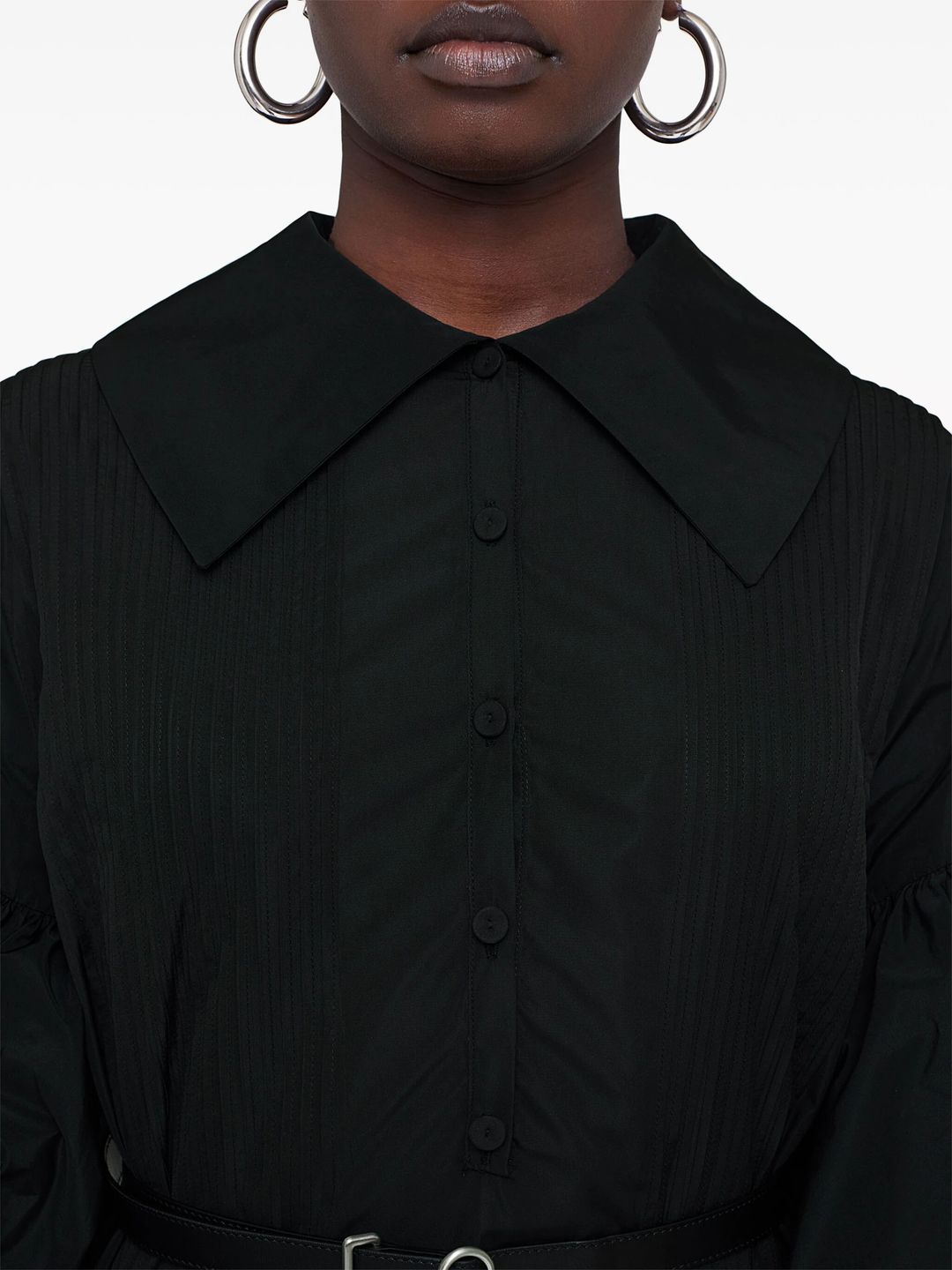 Jil-Sander-Light-Recyled-Polyester-Dress-Black-5