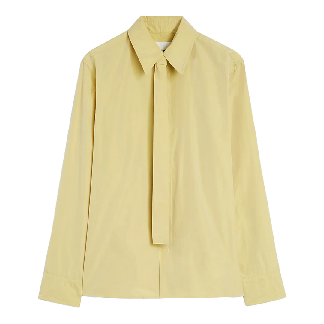 Lightweight Taffeta Tie Shirt