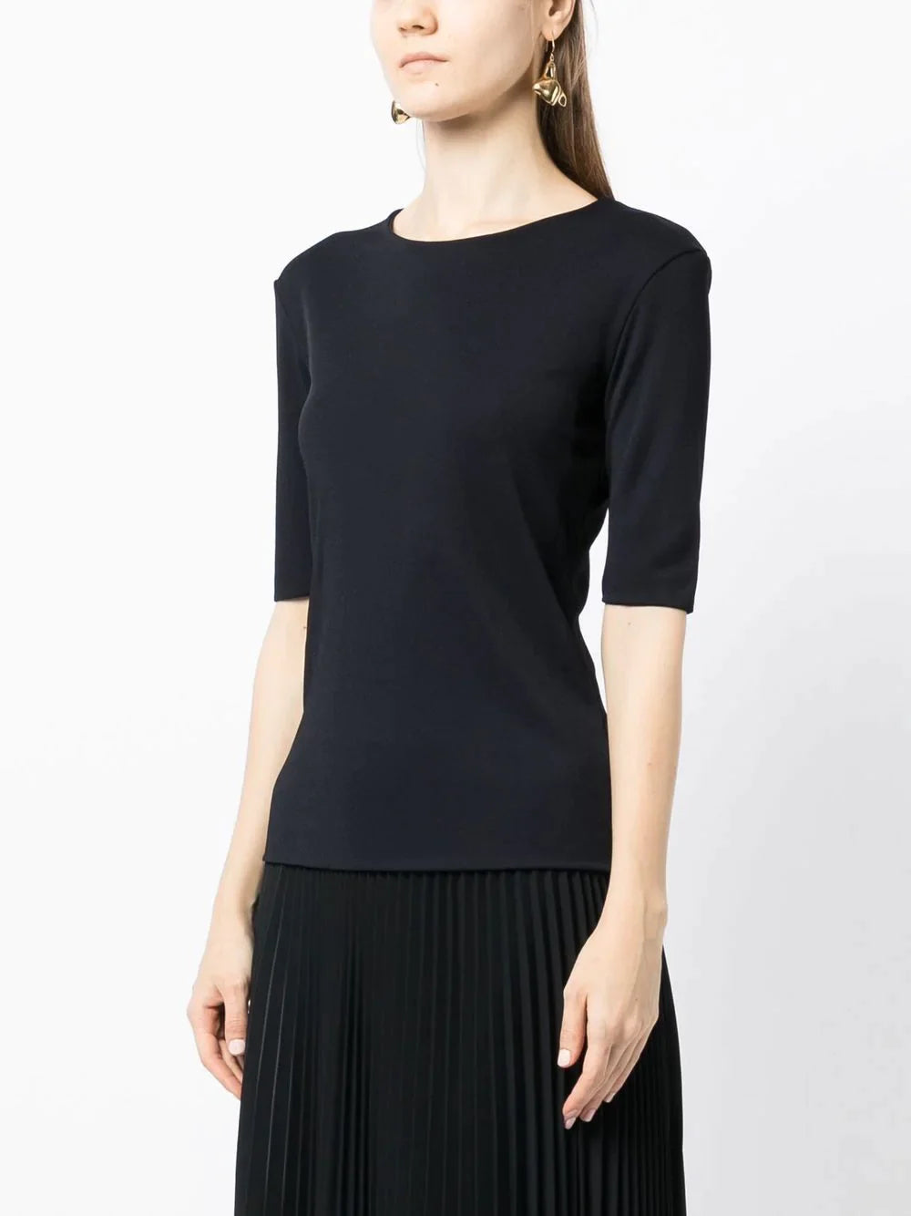 Jil Sander Viscose Top Navy 3