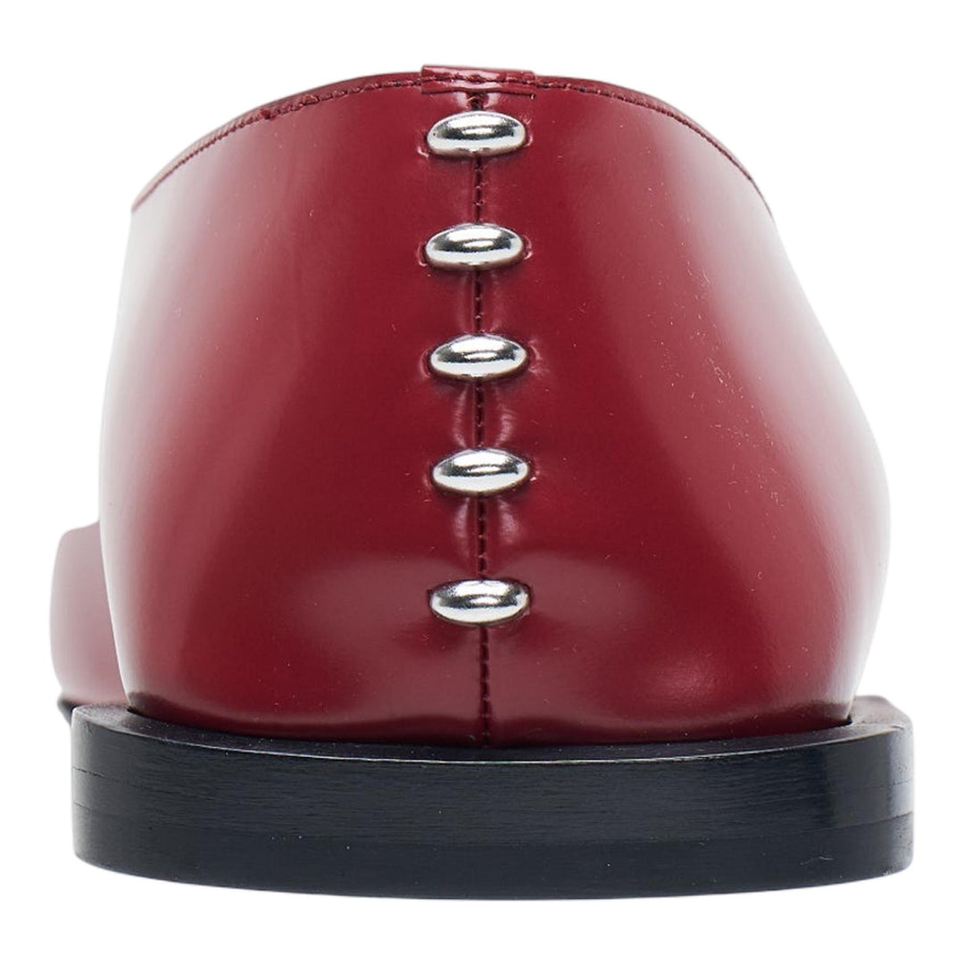 Club21 - Jil Sander - Ballerina Punk Shiny Spazzolato - FLAT SHOES - Red