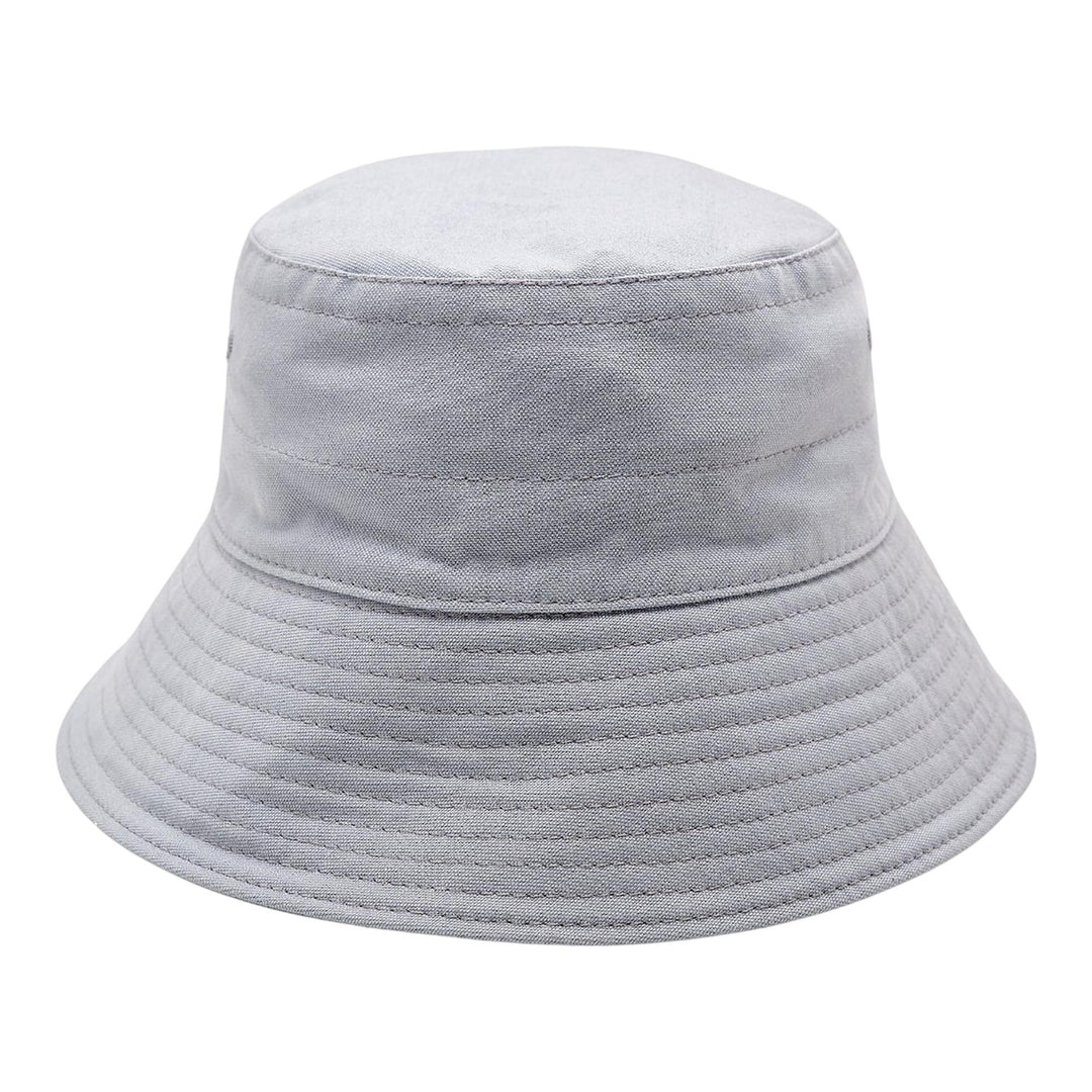 Bucket Hat Leather Patch Logo –
