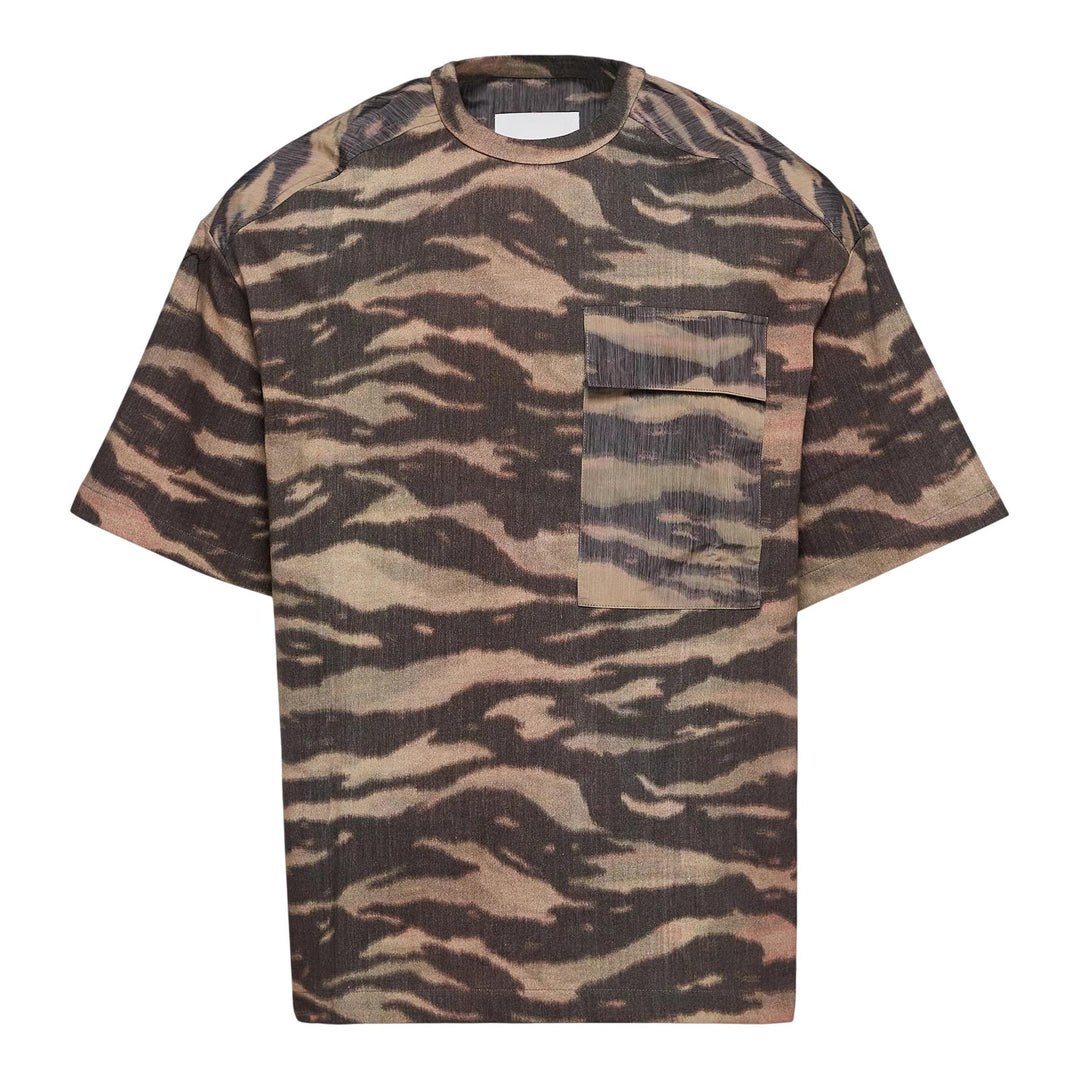 Club21 - Jil Sander - Cotton Short Sleeve Tee Printed Compact Cotton - TEES - Multi
