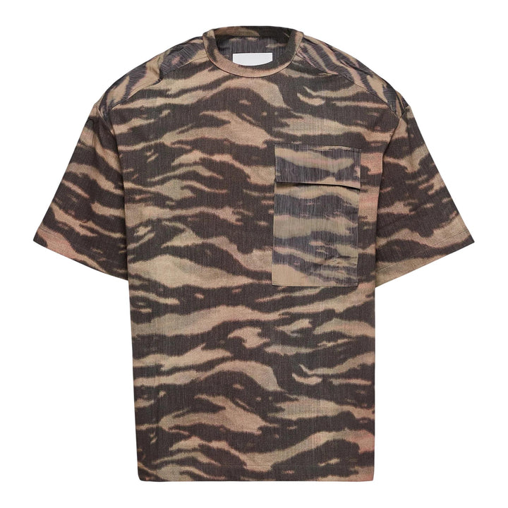 Club21 - Jil Sander - Cotton Short Sleeve Tee Printed Compact Cotton - TEES - Multi