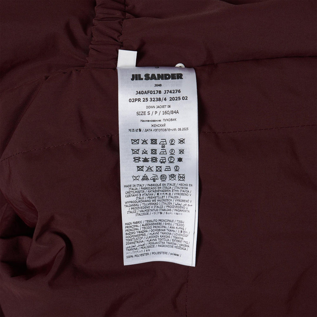 Club21 - Jil Sander - Down Jacket - BLOUSON - Dark Brown