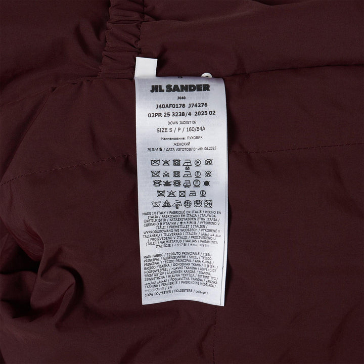 Club21 - Jil Sander - Down Jacket - BLOUSON - Dark Brown