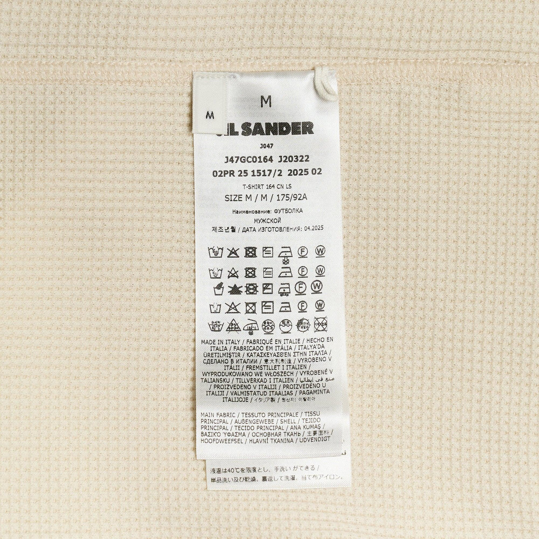 Club21 - Jil Sander - Long Sleeve T-Shirt - TEES - Beige