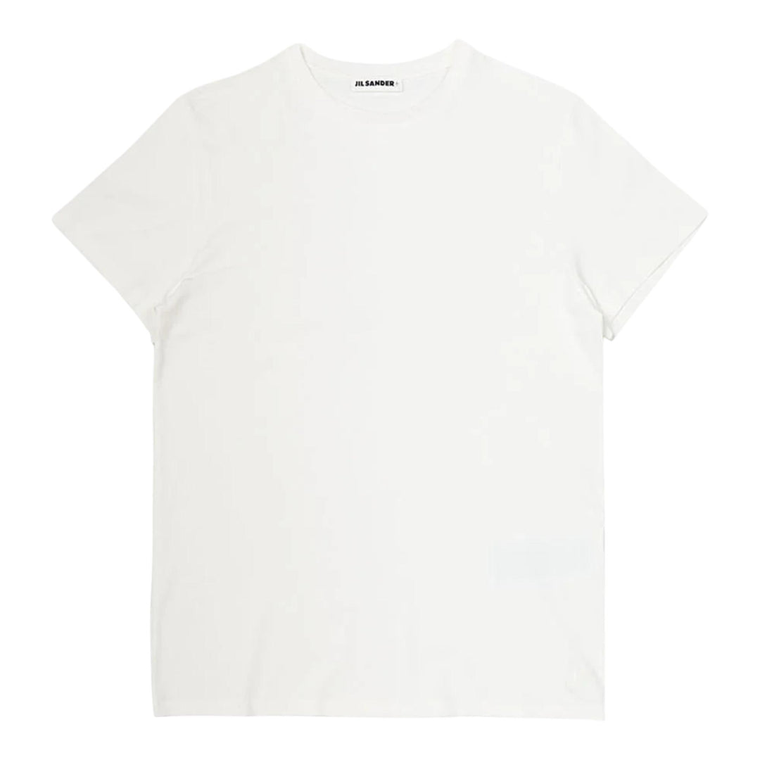 Club21 - Jil Sander - Short Sleeve Basic Tee - TEES - Off-White