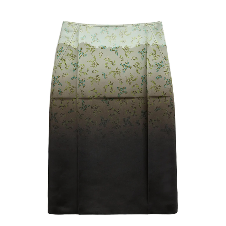 Silk Printed Skirt