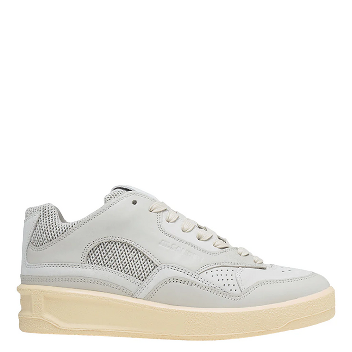 Soft Calf Nappa And Printed Sneaker