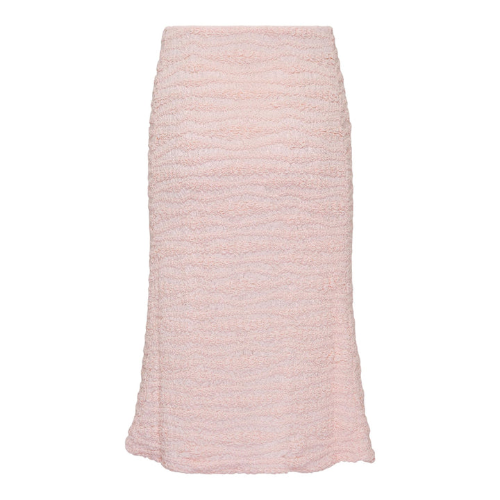Club21 - Jil Sander - Straight Knee-Length Embroidered Skirt - SKIRTS - Pink