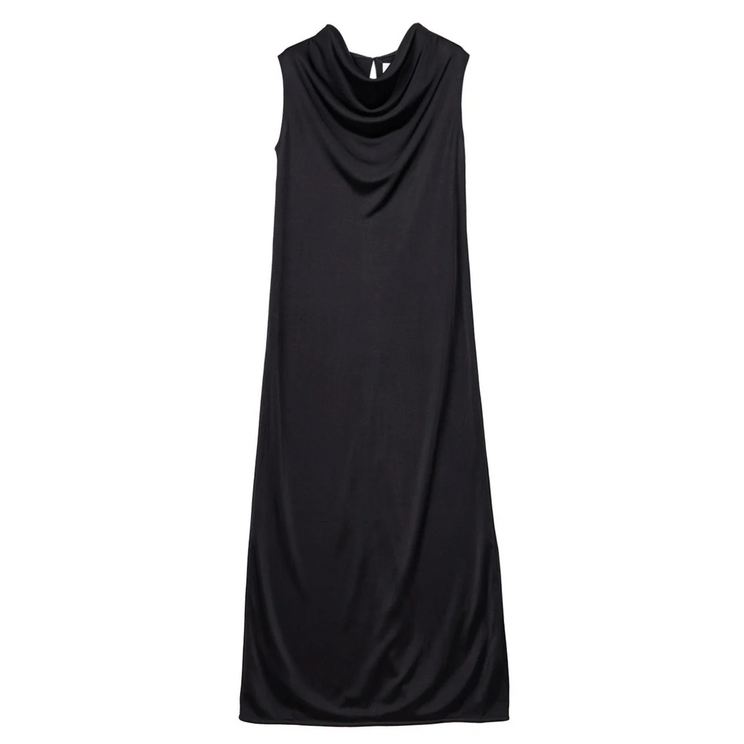 Straight Long Sleeveless Dress