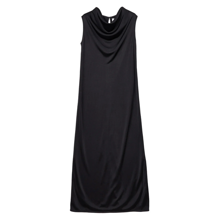 Straight Long Sleeveless Dress
