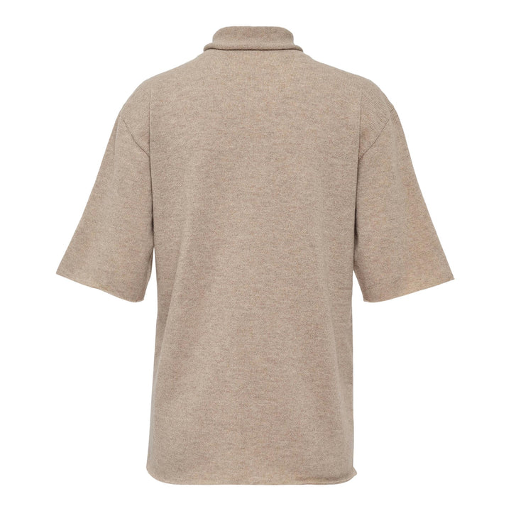 Club21 - Jil Sander - Superfine Eco Cashmere T-Shirt - KNIT TOPS - Khaki