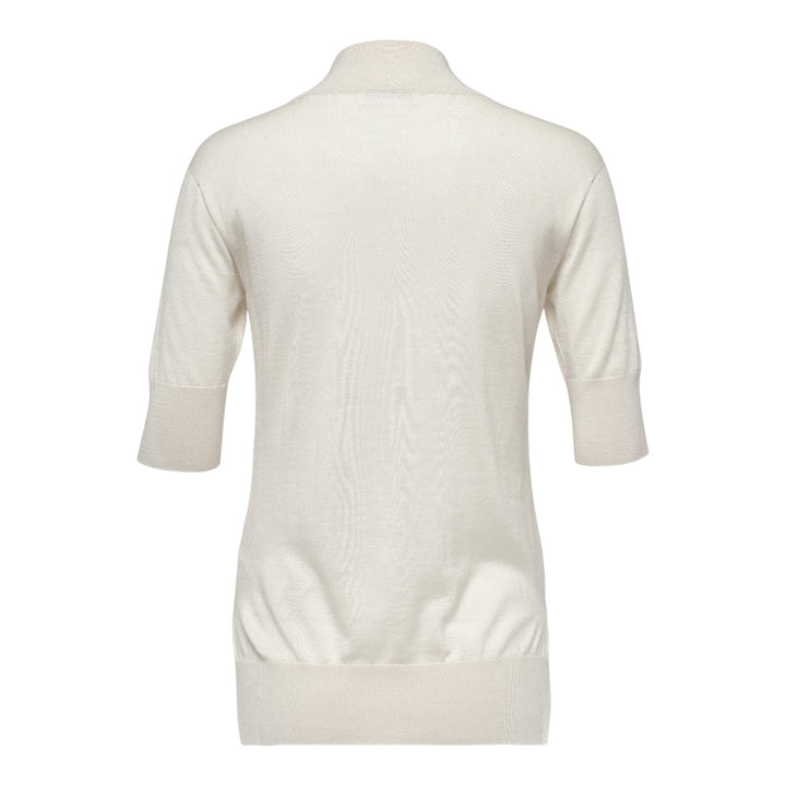Club21 - Jil Sander - Superfine Merino/Cashmere/Silk Knit Top - KNIT TOPS - Nude