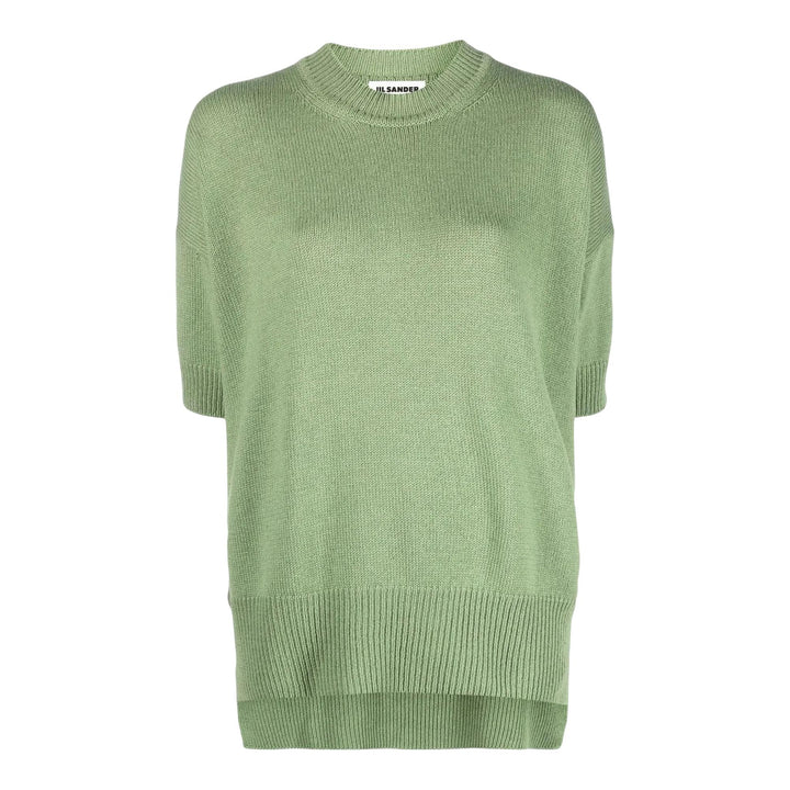 Club21 - Jil Sander - Superfine Open Sweater - KNIT TOPS - Green
