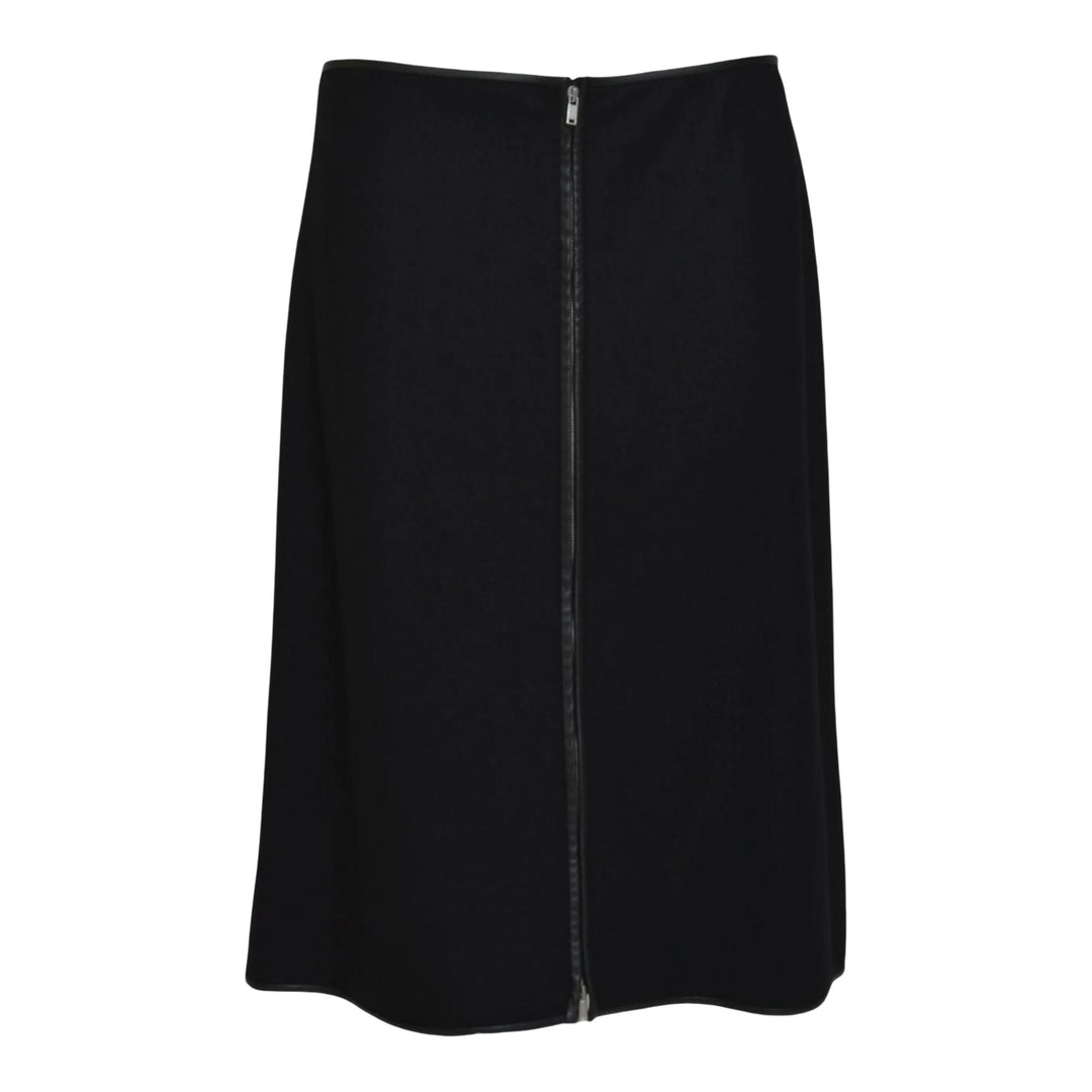 Club21 - Jil Sander - Textured Boiled Wool Jersey Skirt - SKIRTS - Black