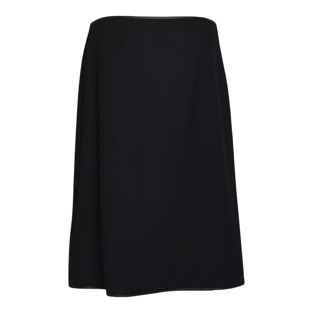 Club21 - Jil Sander - Textured Boiled Wool Jersey Skirt - SKIRTS - Black