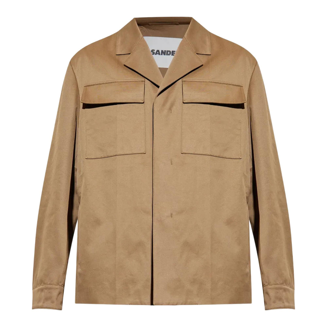 Club21 - Jil Sander - Textured Workwear Jacket - JACKETS - Brown
