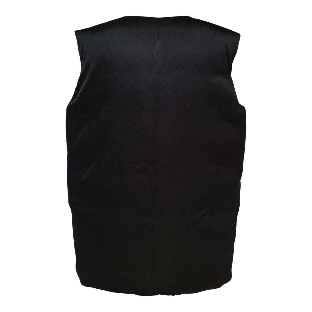 Club21 - Jil Sander - Water-Repellent Vest In Heavy Viscose - VESTS - Black