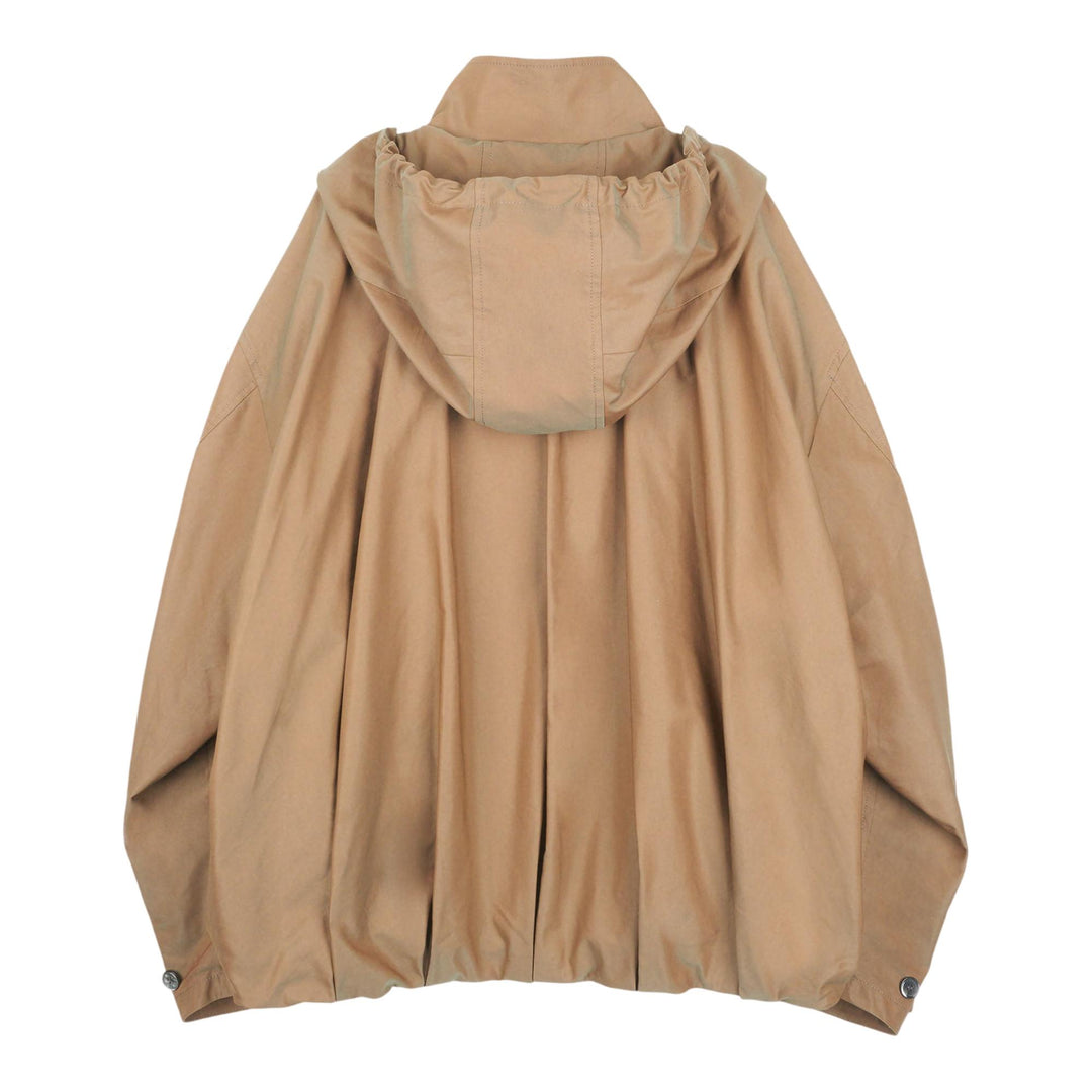 Club21 - JiyongKim - Draped Volume Hood Jacket - BLOUSON - Green