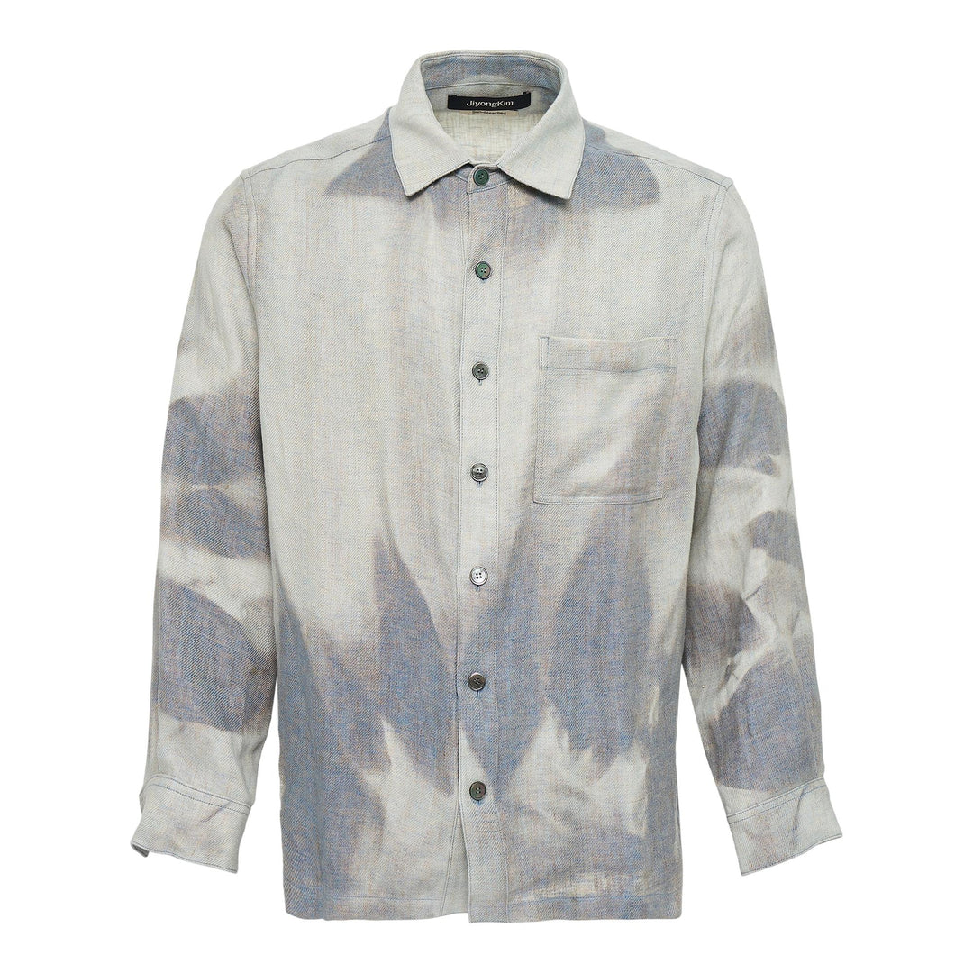 Club21 - JiyongKim - Sun-Bleached Front Pocket Shirt - SHIRTS - Light Blue