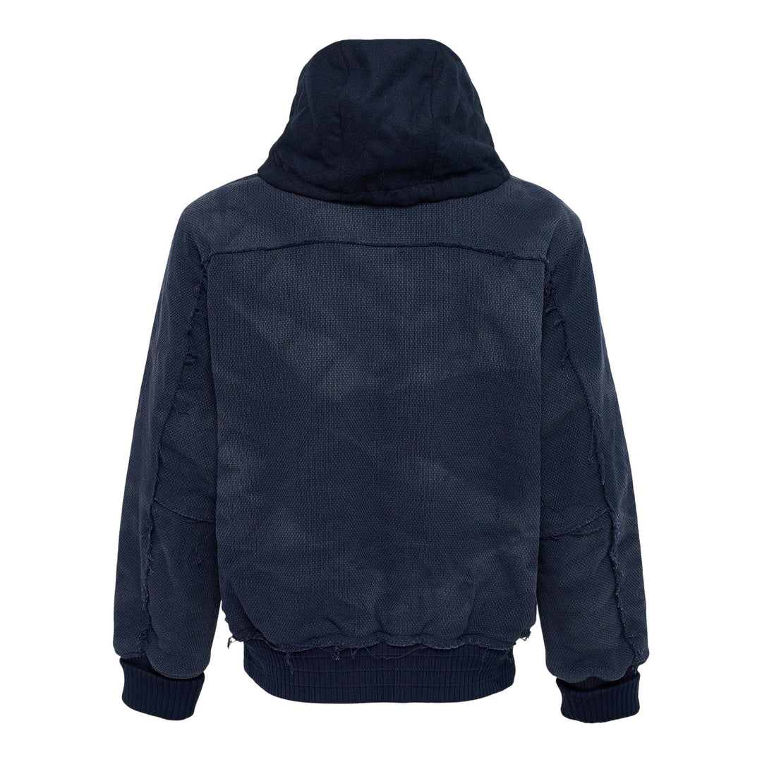 Club21 - JiyongKim - Sun-Bleached Raw Edged Work Jacket - BLOUSON - Navy