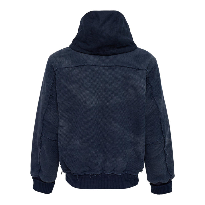 Club21 - JiyongKim - Sun-Bleached Raw Edged Work Jacket - BLOUSON - Navy