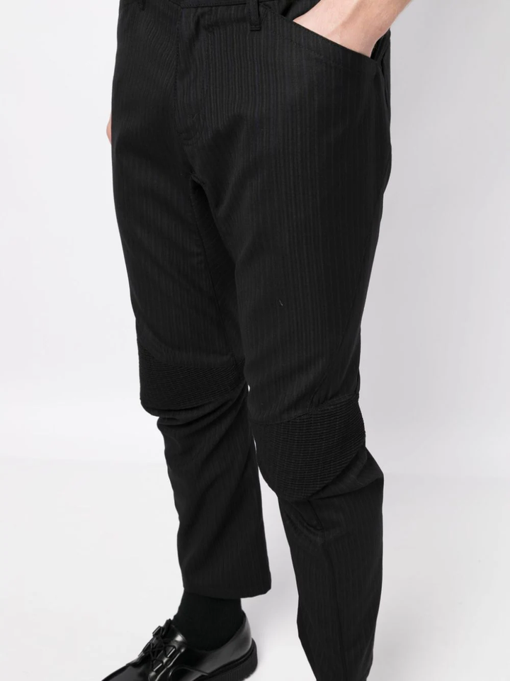 Junya-Watanabe-Stripe-Pants-Black-5