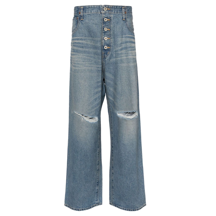 Junya_Watanabe_Cotton_Denim_Garment_Treated_Jeans_Indigo