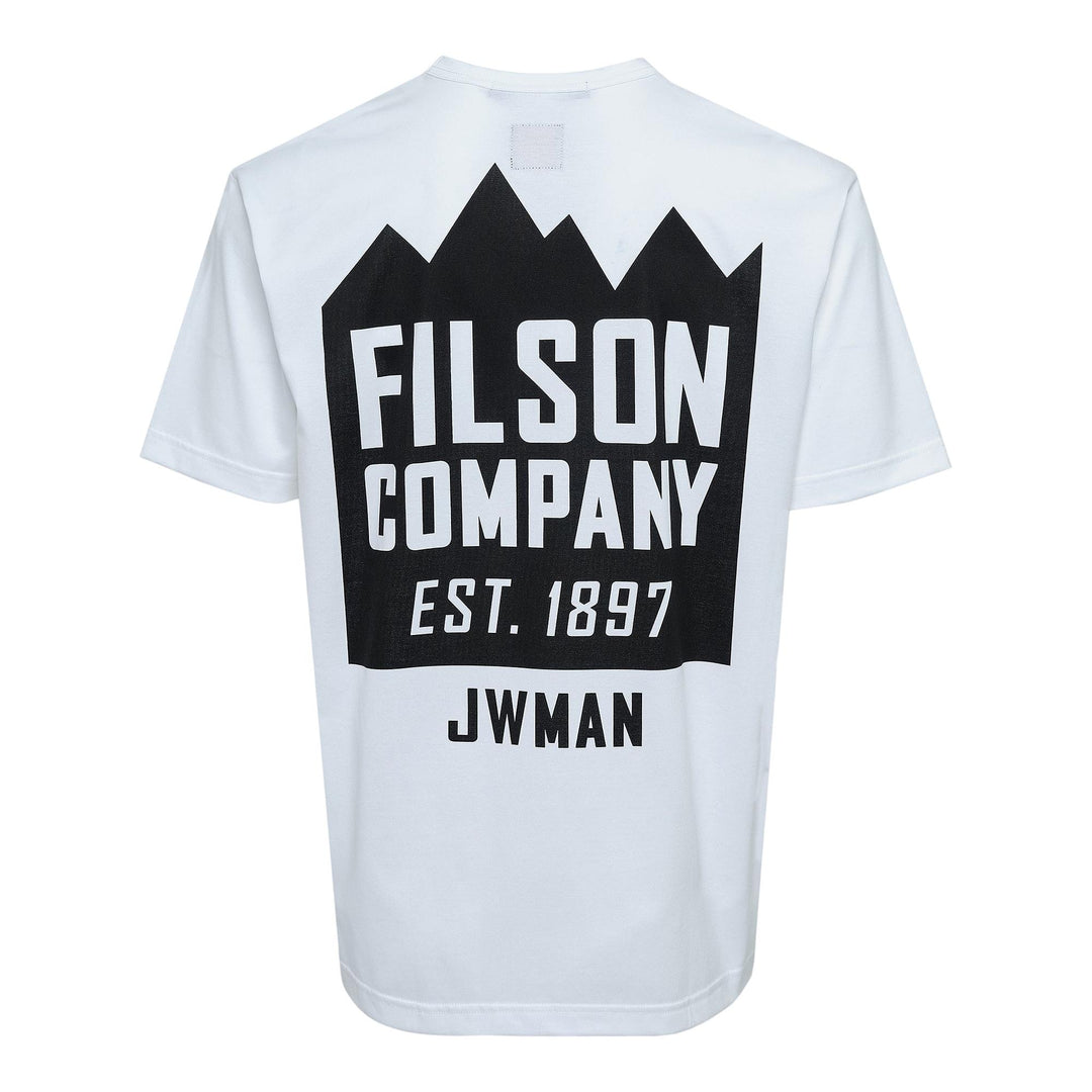 Club21 - Junya Watanabe - Cotton Jersey Filson With Name Tee - TEES - White