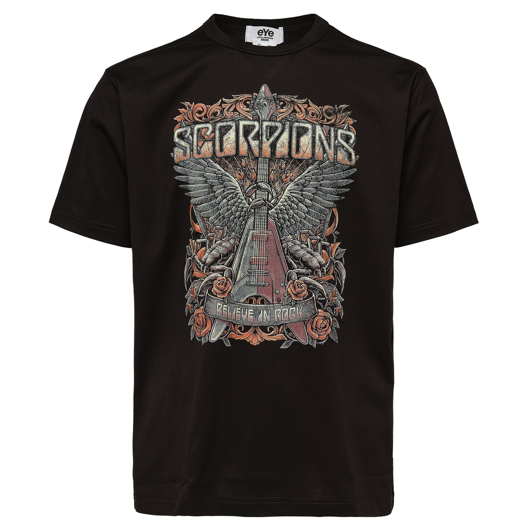 Junya_Watanabe_Jersey_Print_Scorpions_Tee_Black