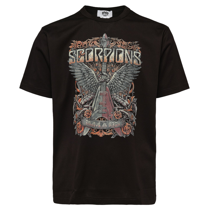 Junya_Watanabe_Jersey_Print_Scorpions_Tee_Black