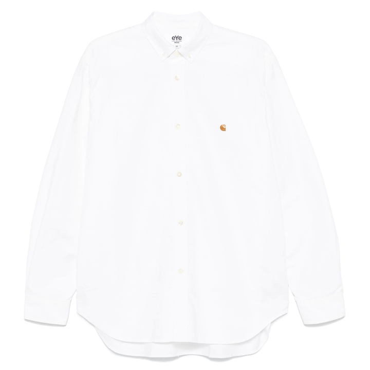 Junya_Watanabe_Junya_Watanabe_X_Carhartt_Cotton_Oxford_Shirt_White