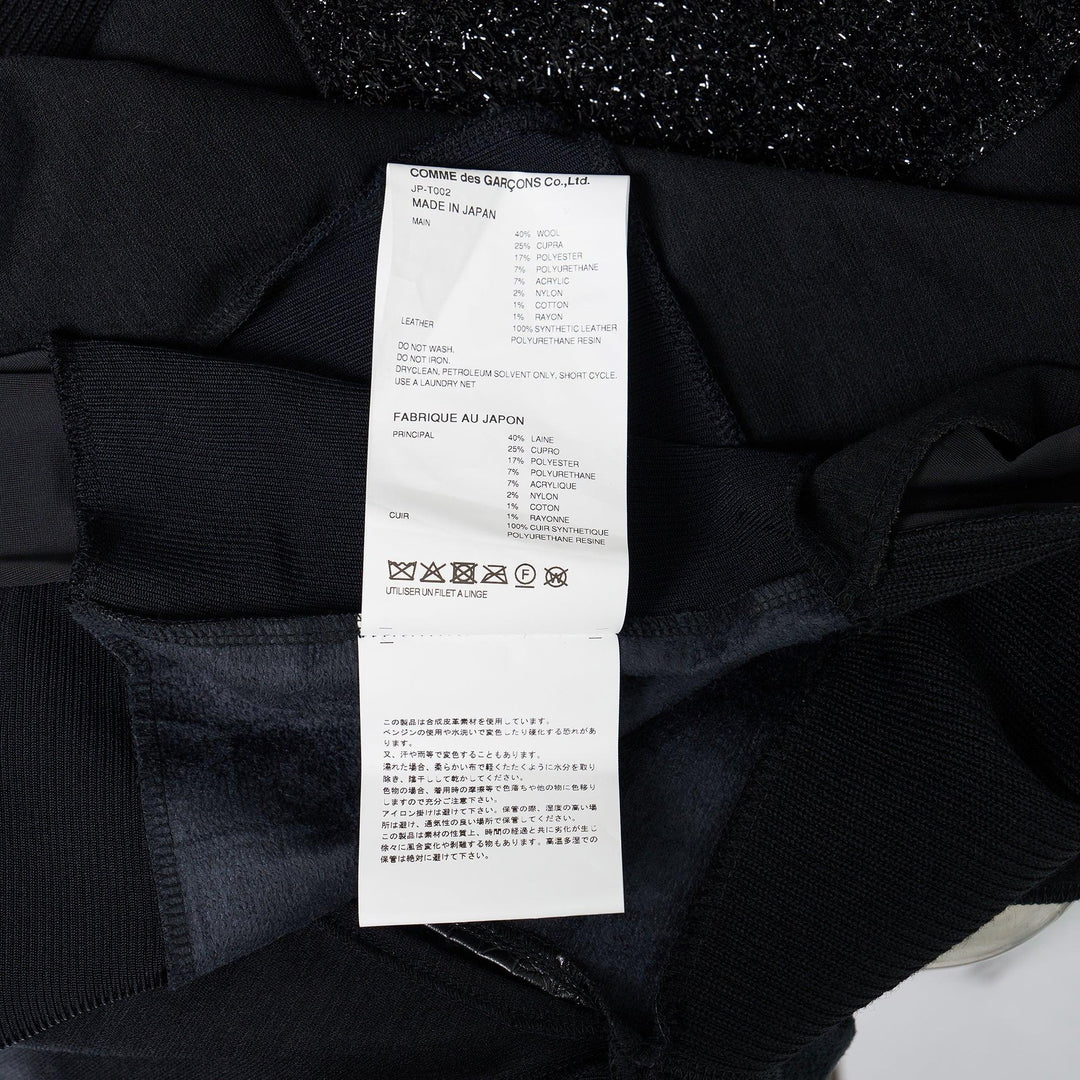 Club21 - Junya Watanabe - Multi Fabrics Mix Tee - TEES - Black