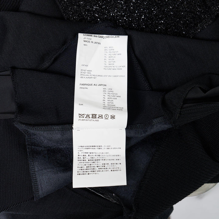 Club21 - Junya Watanabe - Multi Fabrics Mix Tee - TEES - Black