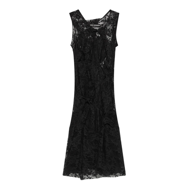 Nylon Hard Tulle x Nylon Stock Dress