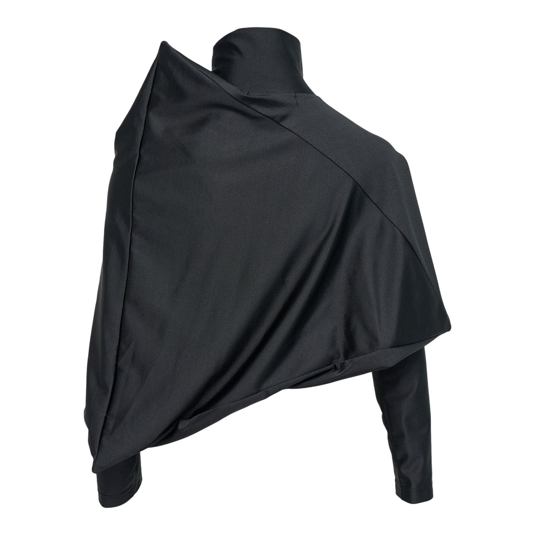 Club21 - Junya Watanabe - Polyester Polyurethane Tricot Tee - TEES - Black