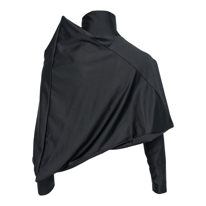 Club21 - Junya Watanabe - Polyester Polyurethane Tricot Tee - TEES - Black