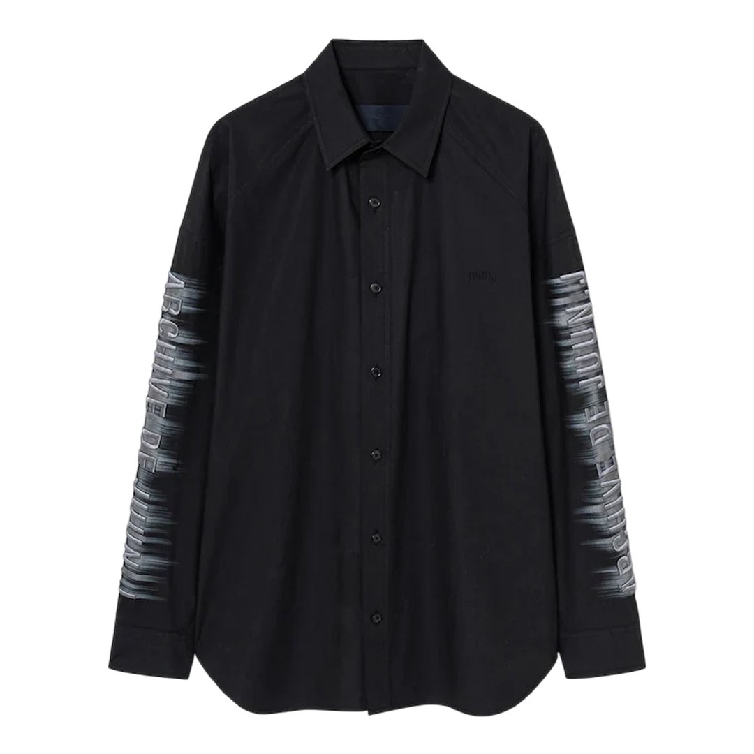 Archive Lettering Sleeve Solid Shirt