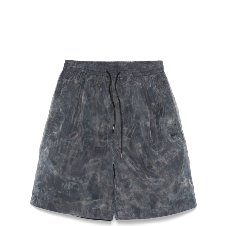 Juun.J_Organza_Shorts_Grey