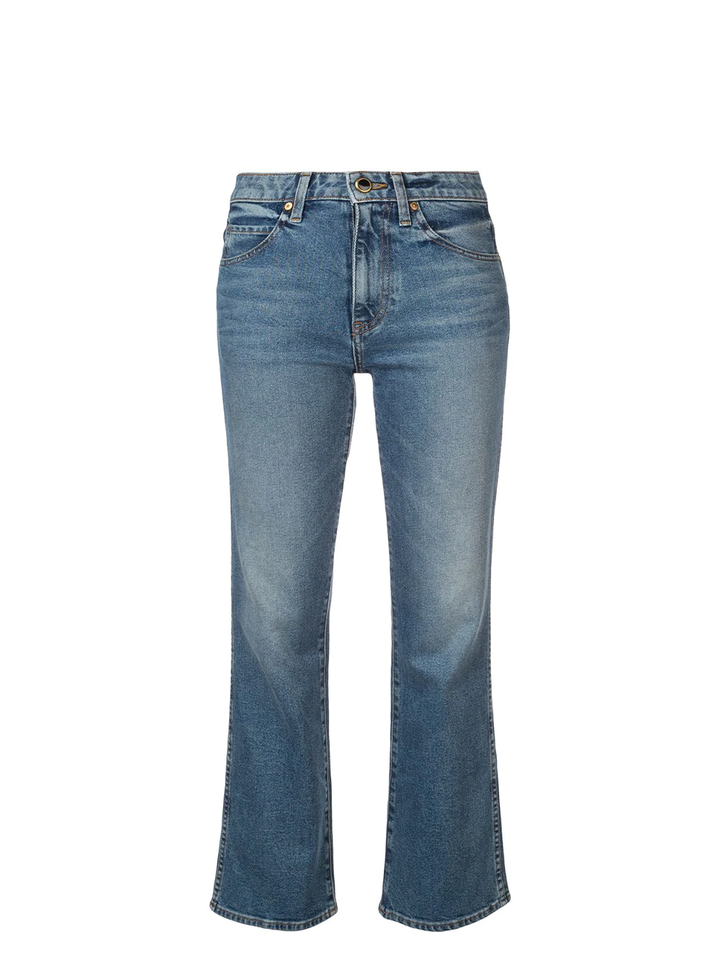 Khaite Vivian New Bootcut Flare Jeans Denim 1