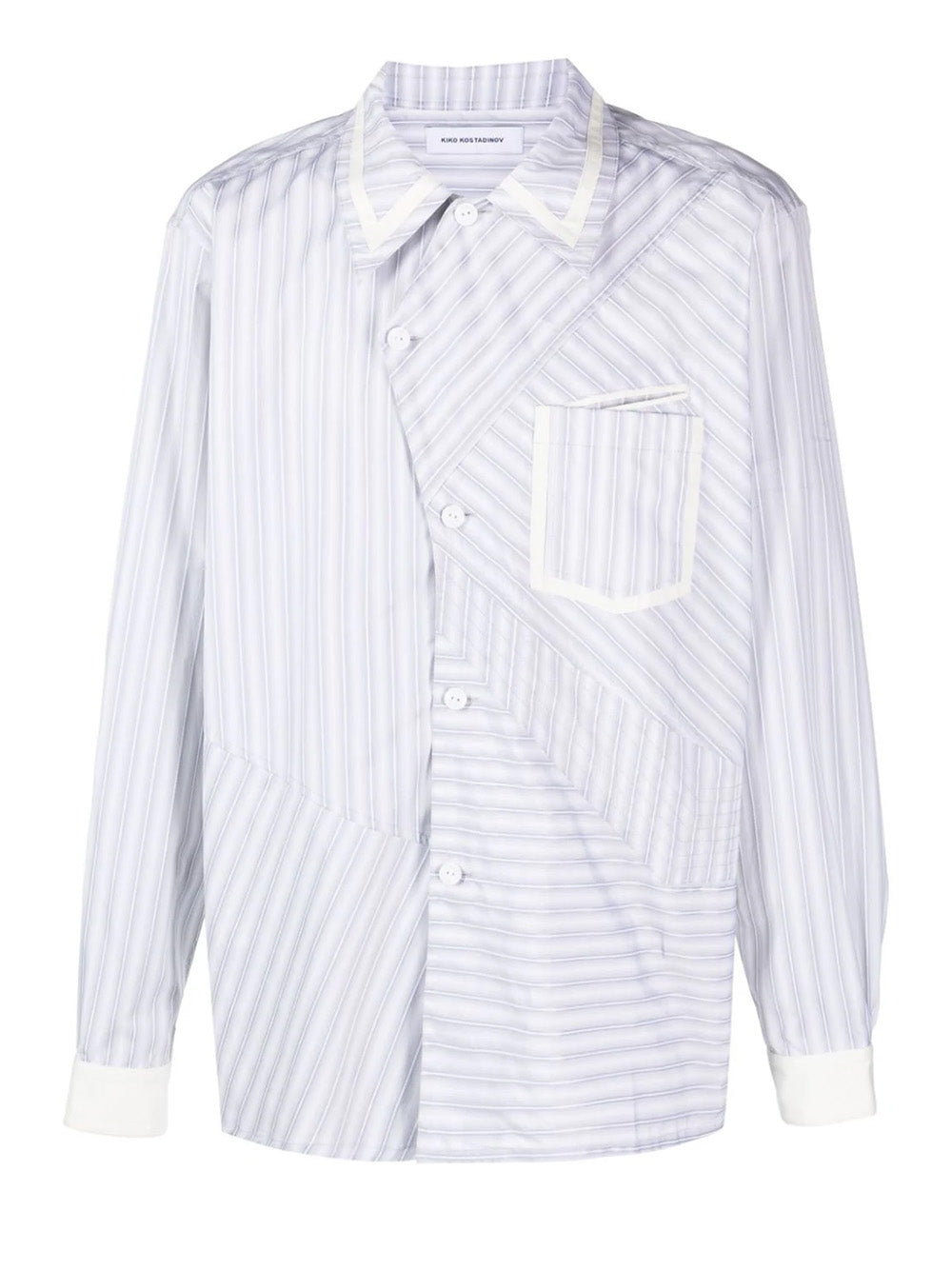     Kiko-Kostadinov-Aspasia-Shirt-In-Stripped-Stripes-1