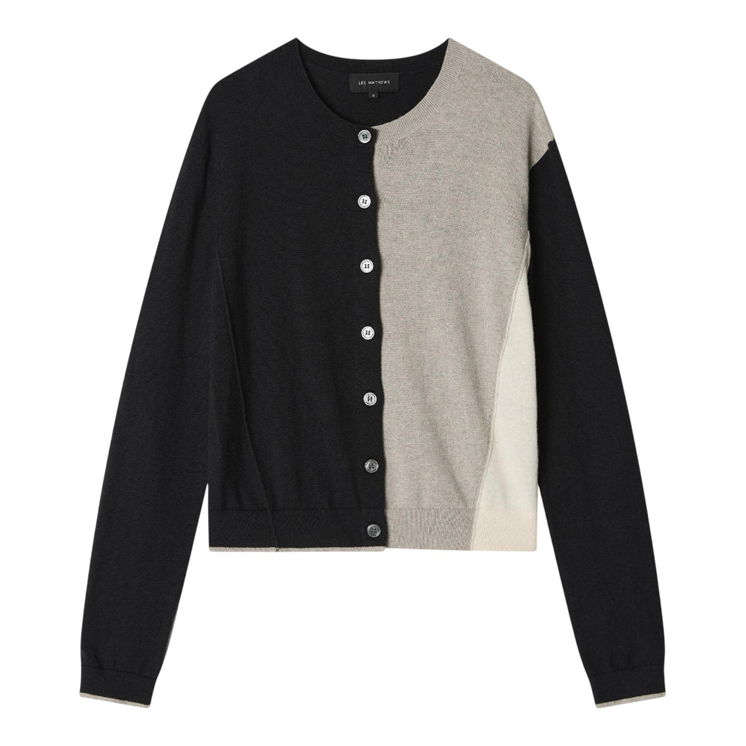 Club21 - Lee Mathews - Cotton Cashmere Cardigan - CARDIGANS - Black