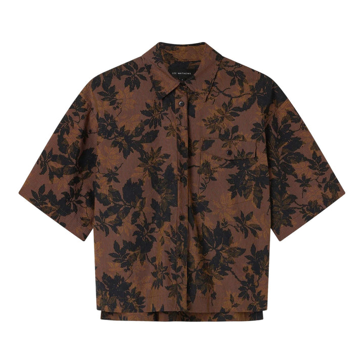 Club21 - Lee Mathews - Ivy Top - WOVEN TOPS - Brown