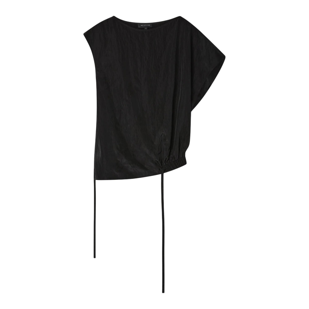 Club21 - Lee Mathews - Kiki Asymmetrical Blouse - WOVEN TOPS - Black