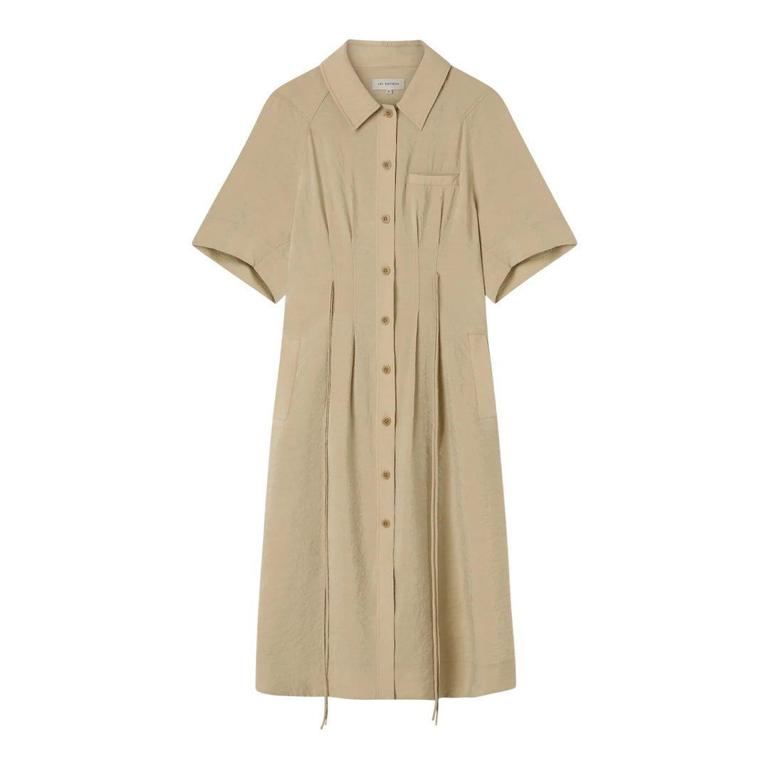 Club21 - Lee Mathews - Maggie Dress - WOVEN DRESSES - Beige