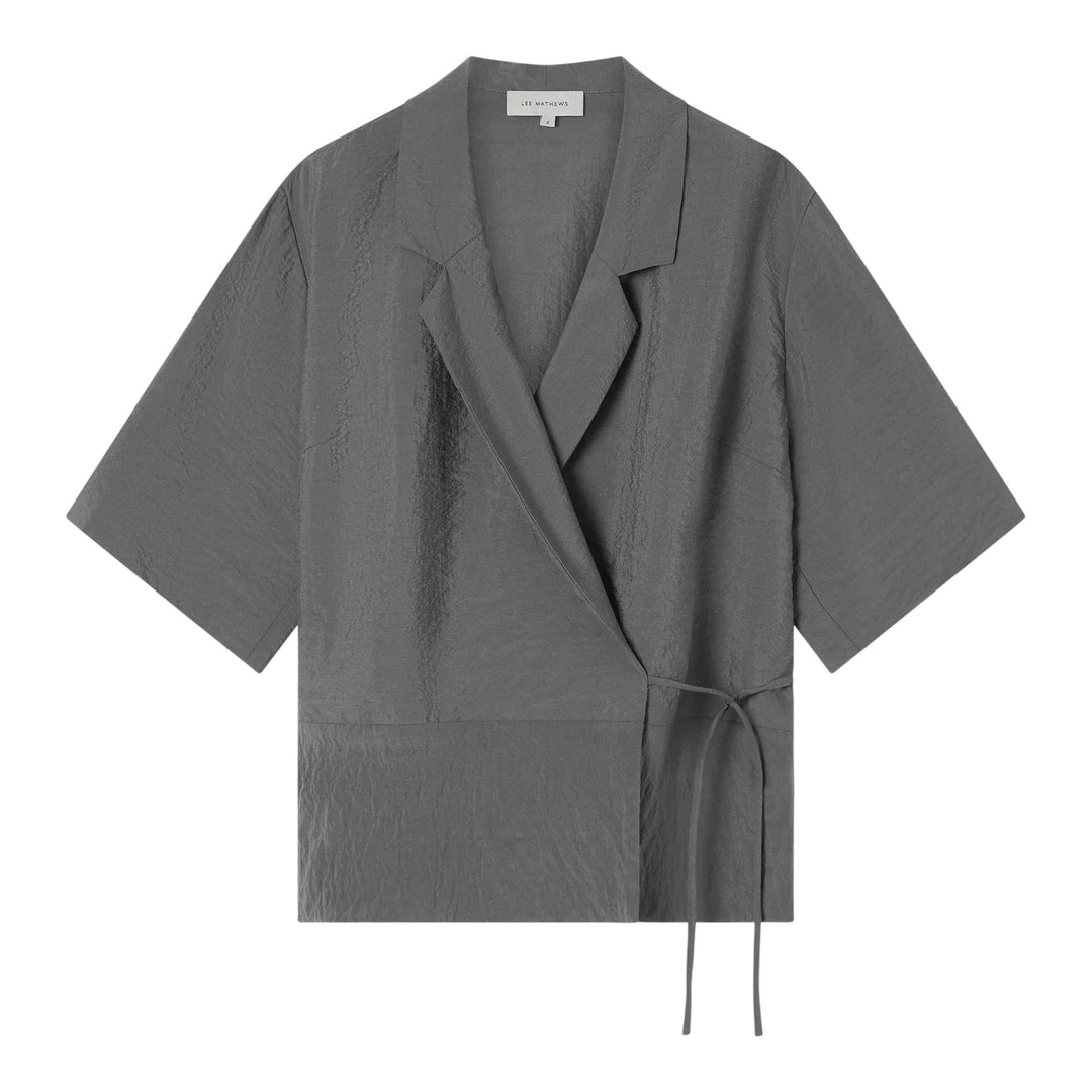 Club21 - Lee Mathews - Maggie Top - WOVEN TOPS - Grey