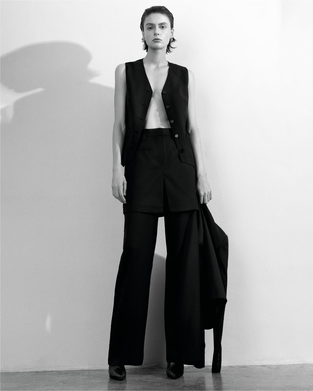 Lila Sartorial Wool Mix Pants