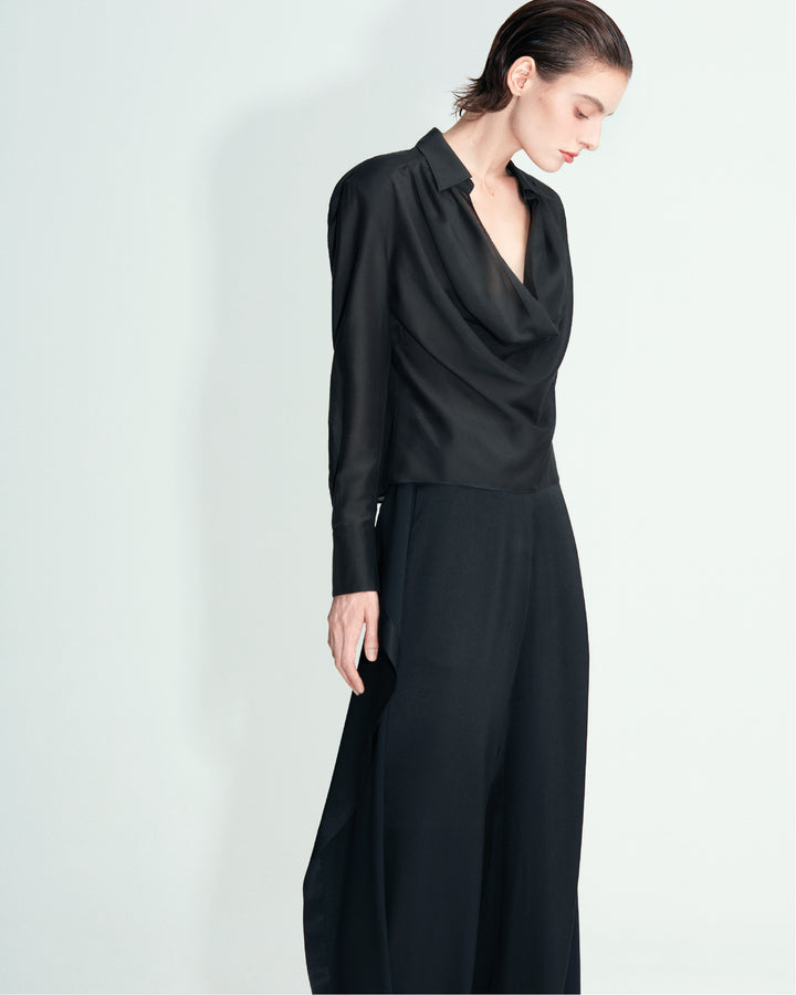 Juliette Silk Cotton Woven Top