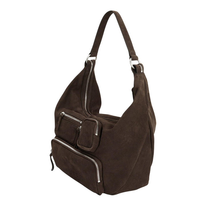 Club21 - MARGESHERWOOD - City Hobo - SHOULDER BAGS - Brown